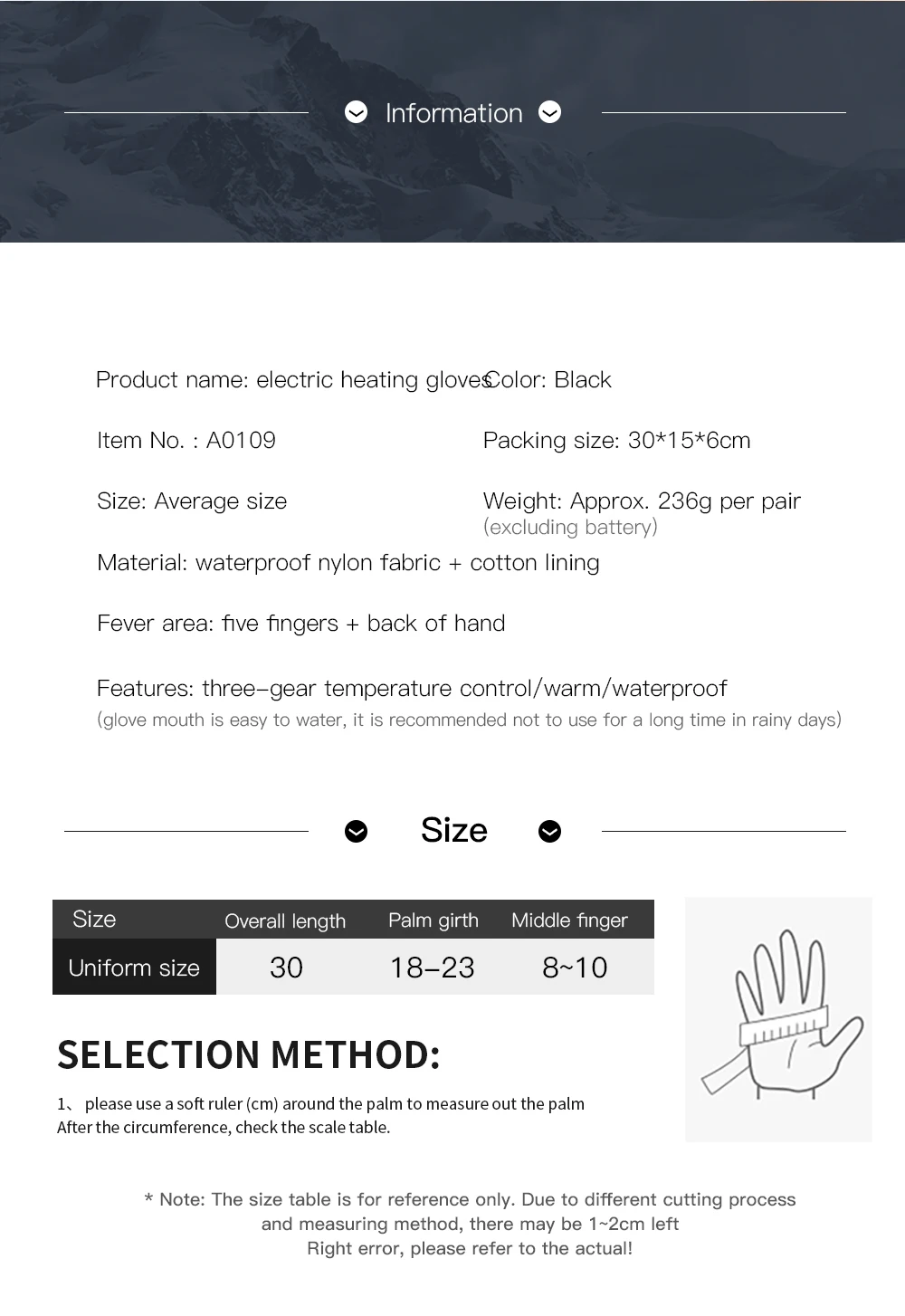 Osmo Heated Gloves 2.0