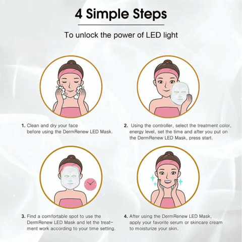 Led Light Therapy Face Mask For Flawless Skin