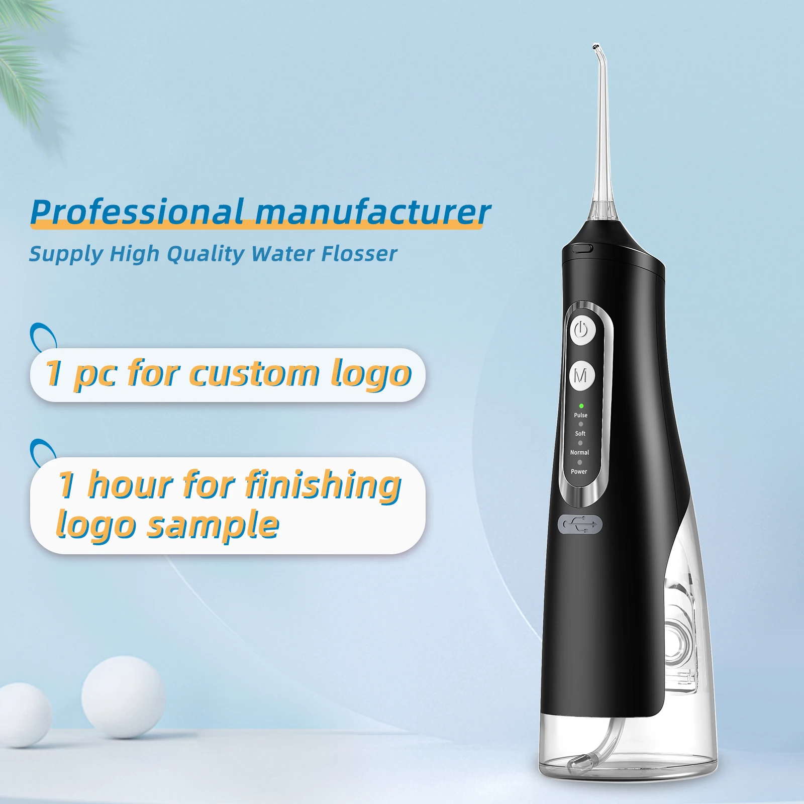 Premium Work Smart Water Flosser – 4-in-1 - Cordless, Rechargeable Dent