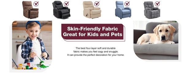 100% Waterproof Recliner Slipcover Square