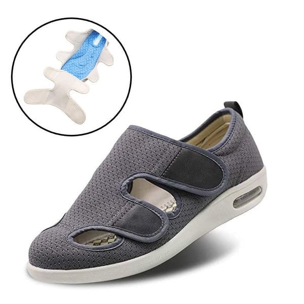 Nanccy Plus Size Wide Diabetic Shoes For Swollen Feet Width Shoes-wd017