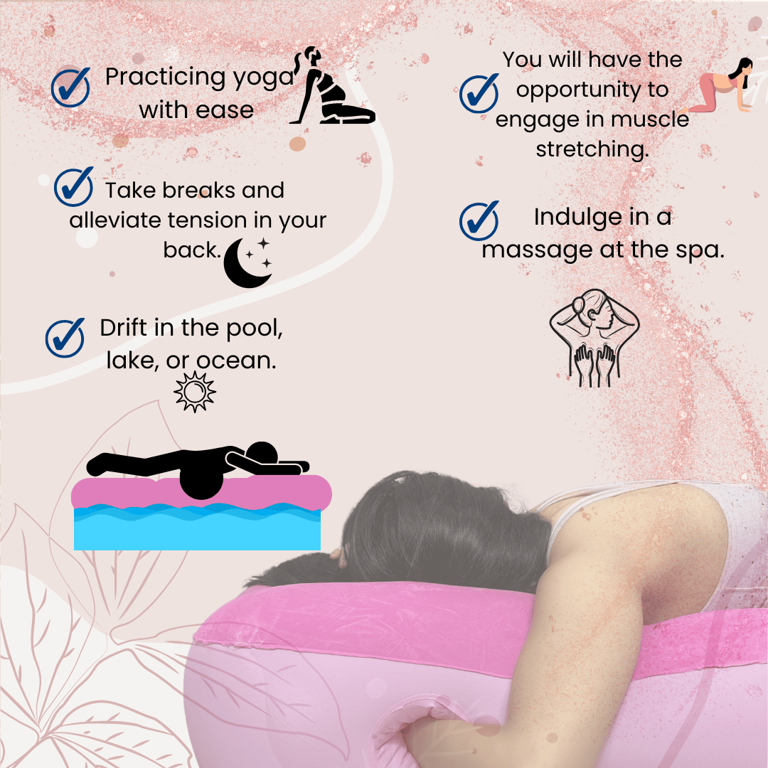 Inflatable For Pregnant Women With Relief Opening