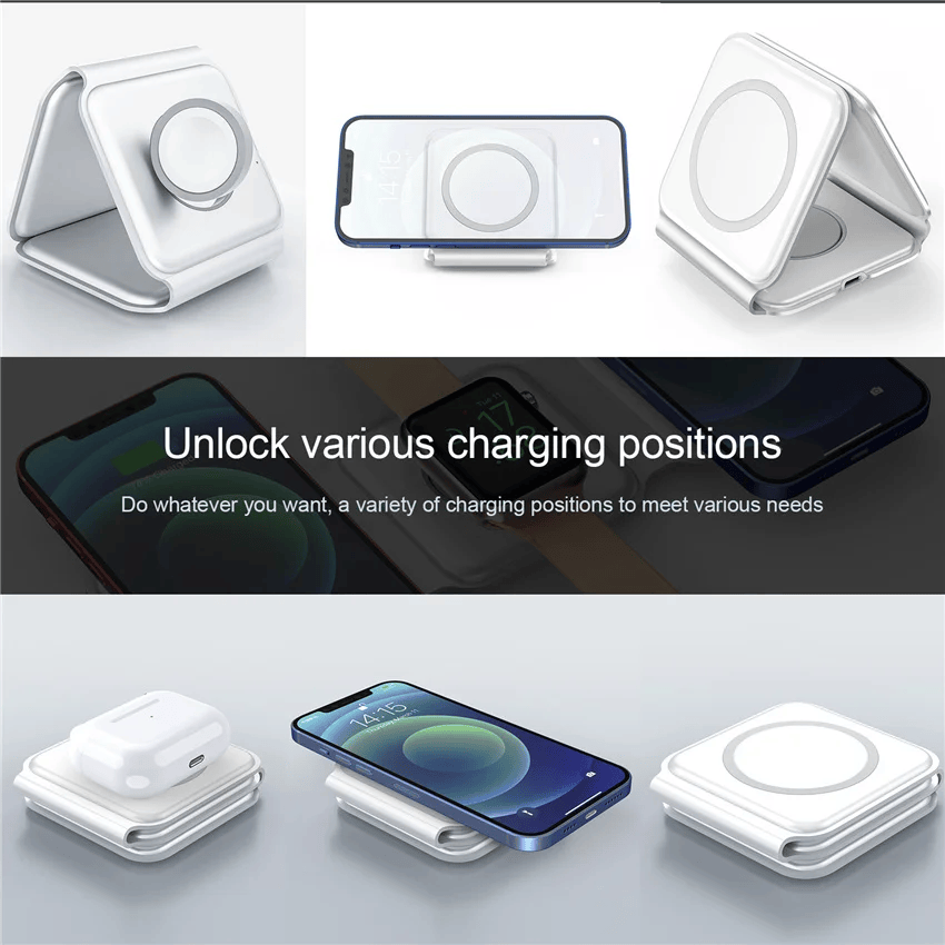 Bellanica™ - Magnetic Wireless Charger 3-in-1 Magsafe