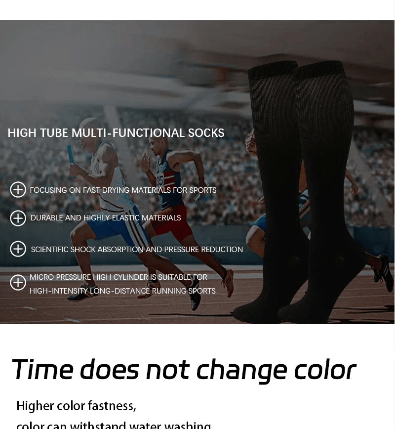 Compression Socks Medical Varicose Veins Swelling Support Legs 20-30mmhg Running Sports Socks Anti Fatigue Pain Relief Men Women