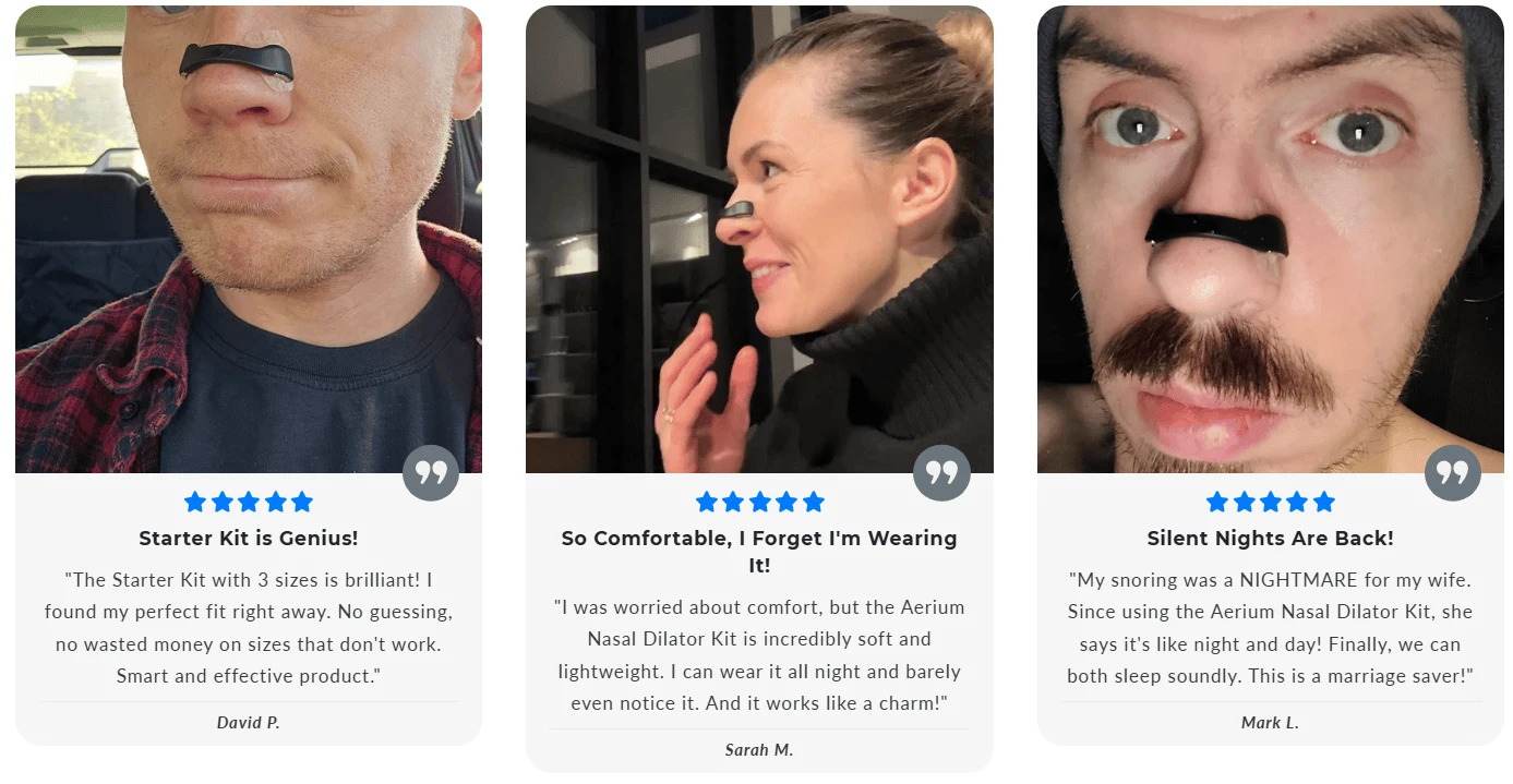 Aerium Nasal Dilator Kit