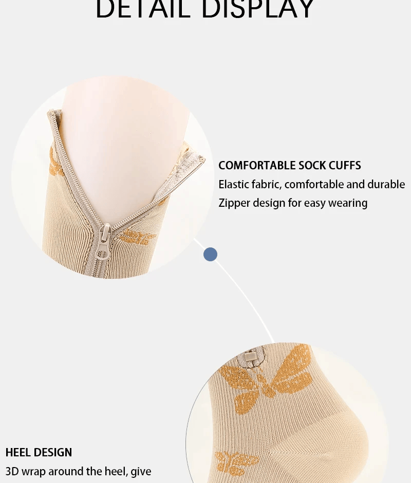 Compression Socks Medical Varicose Veins Swelling Support Legs 20-30mmhg Running Sports Socks Anti Fatigue Pain Relief Men Women