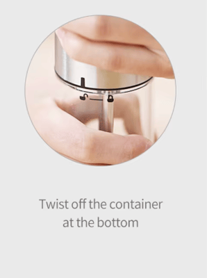 Electric Salt And Pepper Grinder Stainless Steel - Kitchenvolt - Aflorest