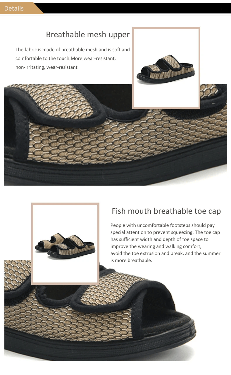 Nanccy Wide Diabetic Shoes For Swollen Feet - Nw6018