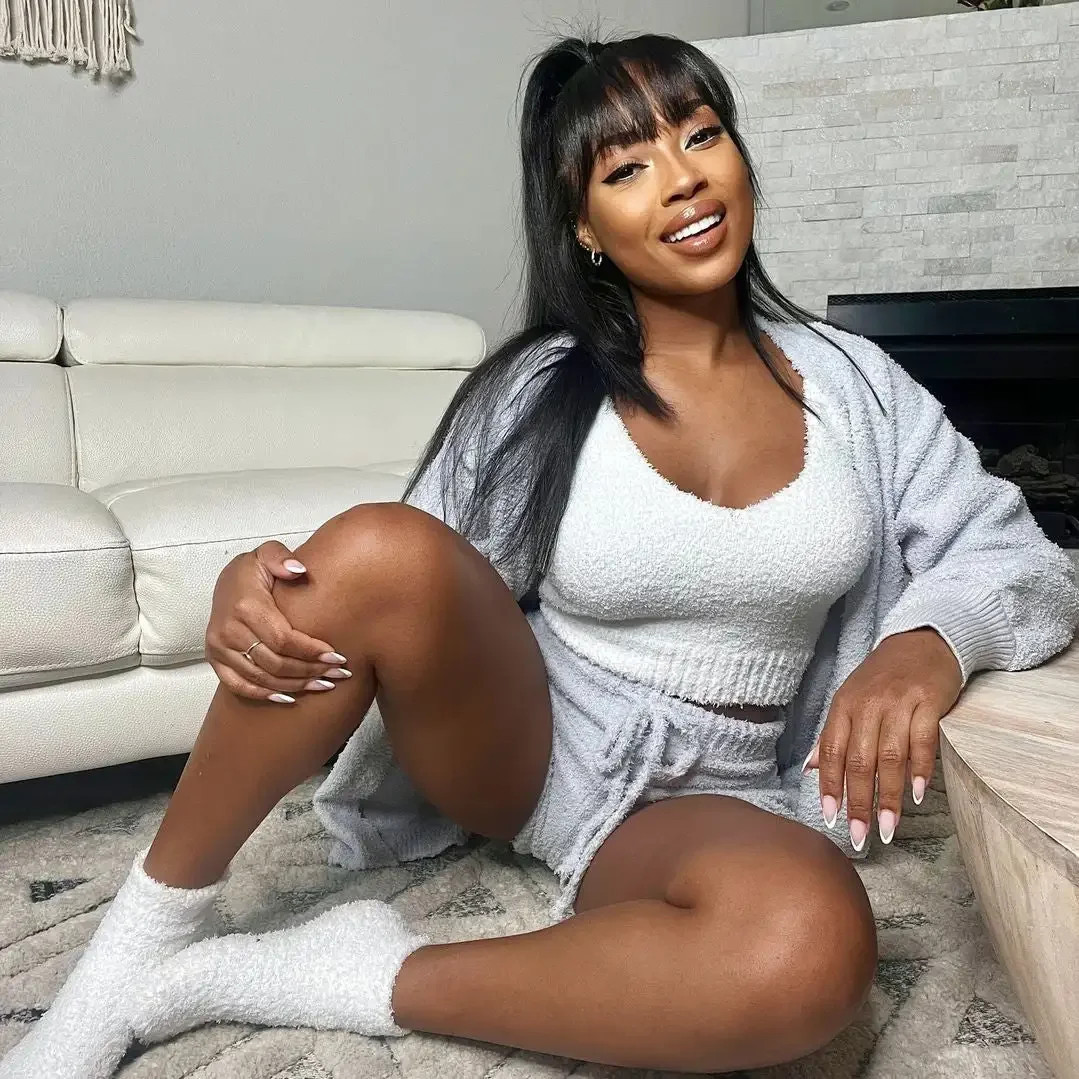 Misscosy™ Fluffy Pajamas Set (3pcs & 4pcs) - Aflorest