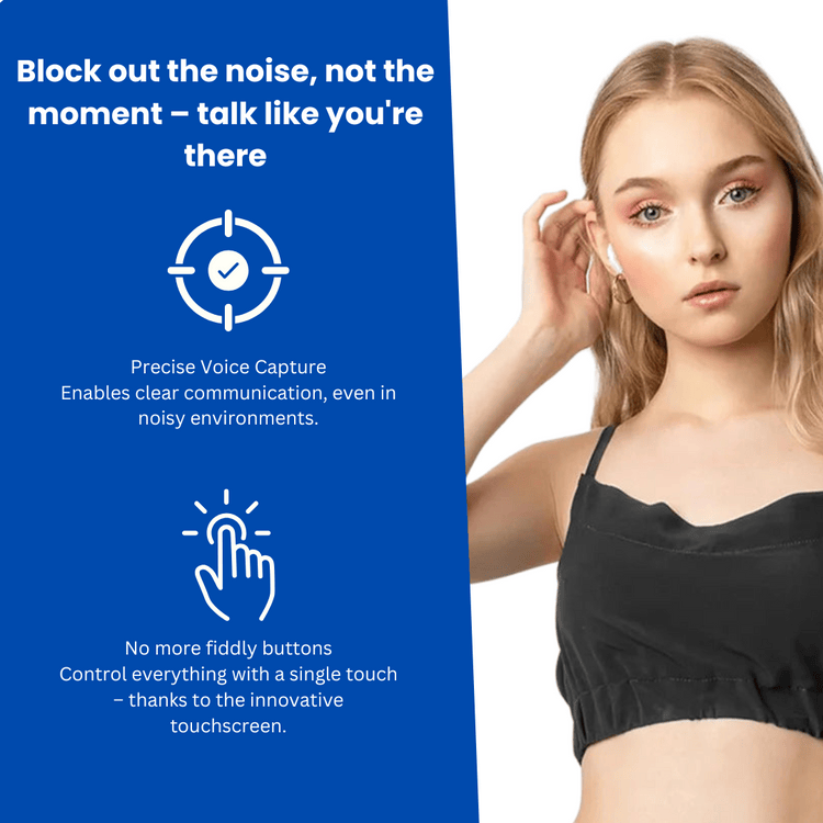 Screenpods - Earbuds With Touchscreen