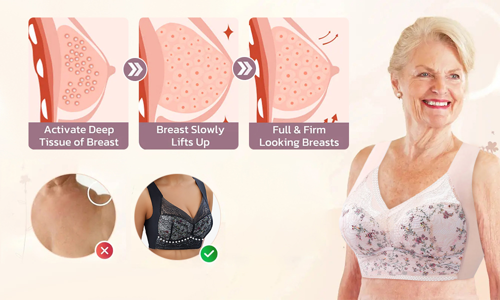 Ribili Full-coverage Bra - Aflorest