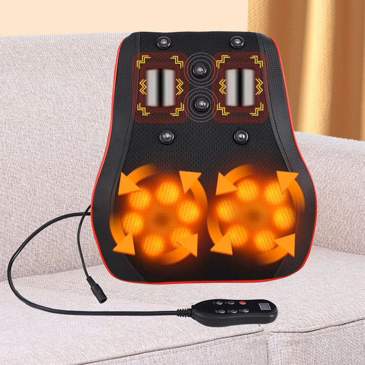 Relaxazone Electric Neck & Back Massager – Heated Vibrating