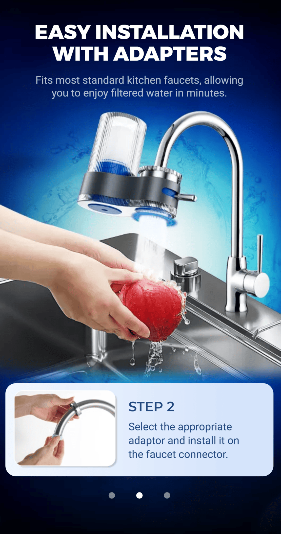 Removal Of Harmful Substances Faucet