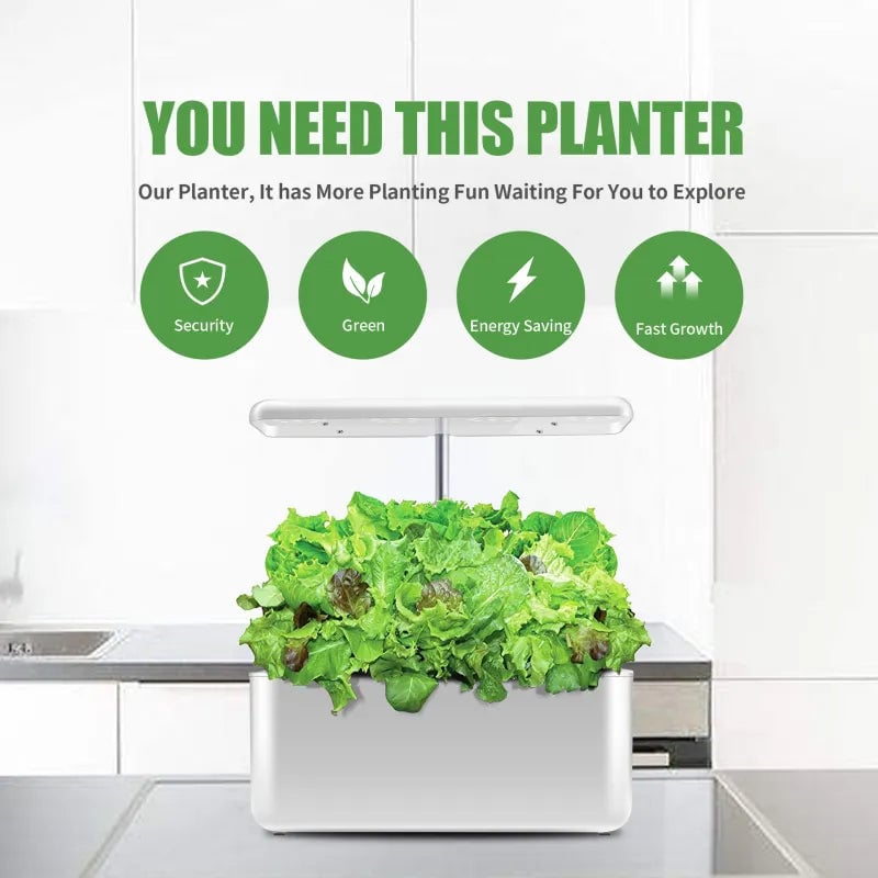 SmartGarden™ | Grow Fresh Herbs 2x Faster – No Soil, No Guesswork