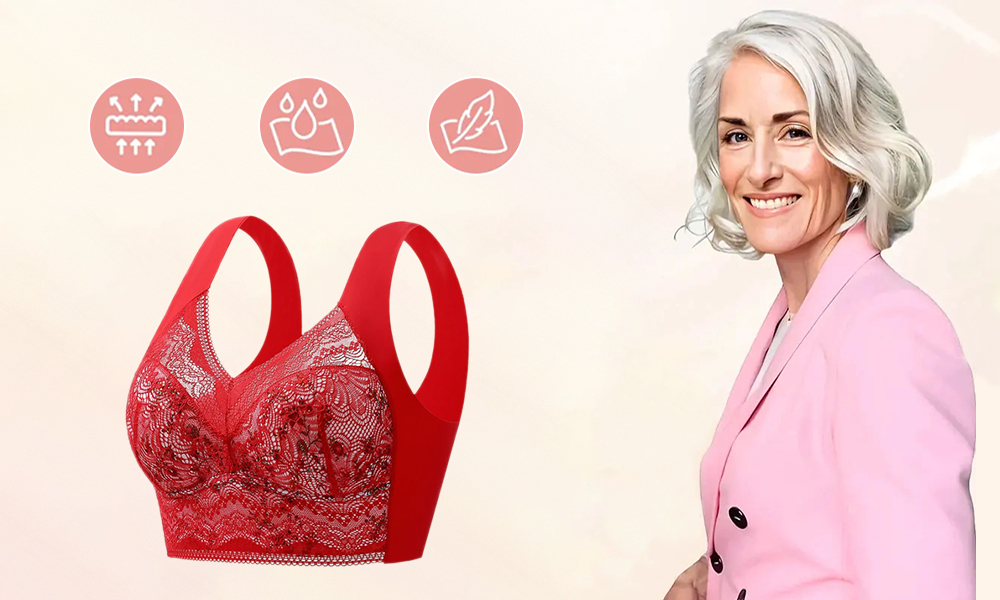 Ribili Full-coverage Bra - Aflorest
