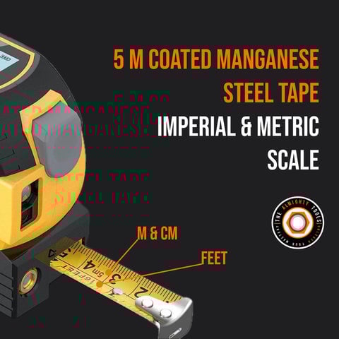 The Almighty™ Ruler - Precise 3-in-1 Laser Measuring Tape Tool - Aflorest