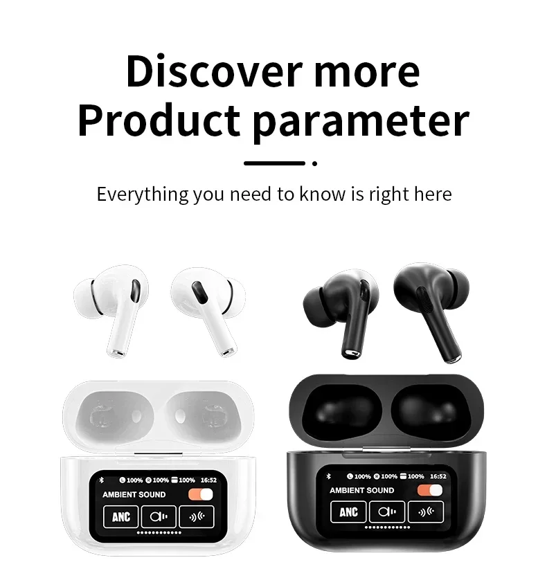 Screenpods - Earbuds With Touchscreen