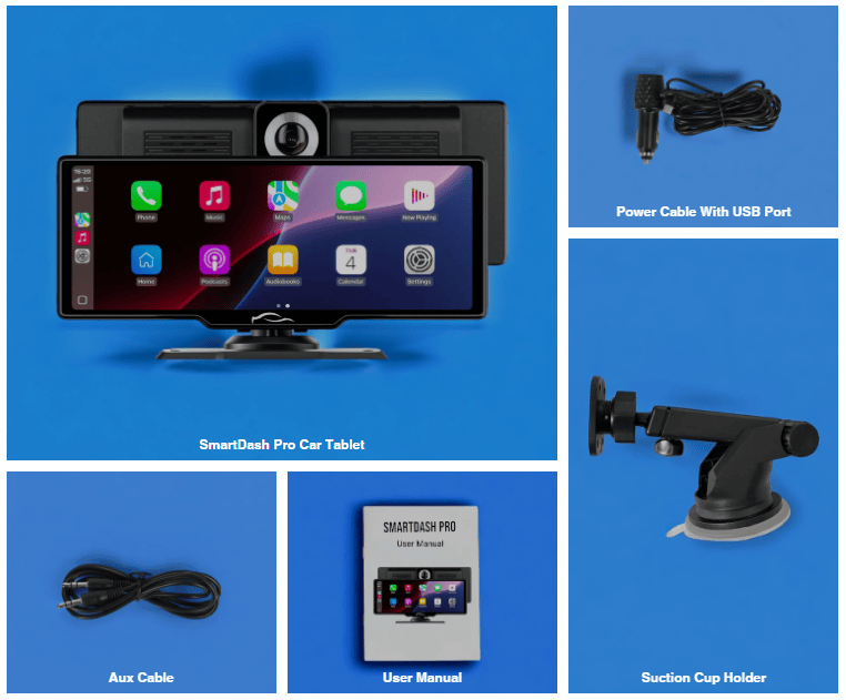 Smartdash™ Pro Carplay Tablet