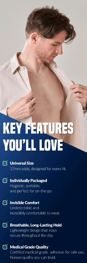 Sonic Mens Nipple Patch - Aflorest