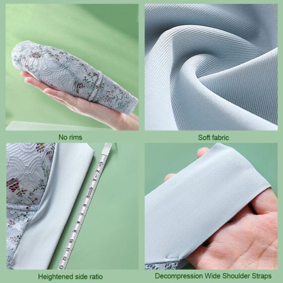 Ribili Full-coverage Bra - Aflorest