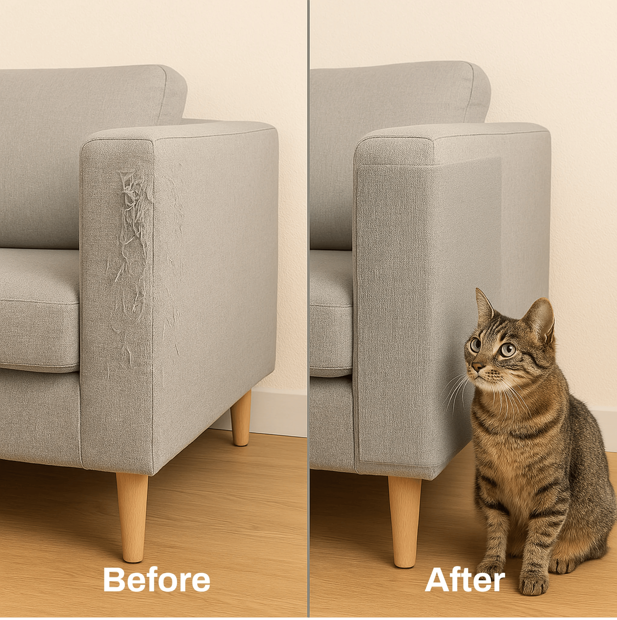 Kitty Shieldz™ Self-stick Cat Scratching Mat