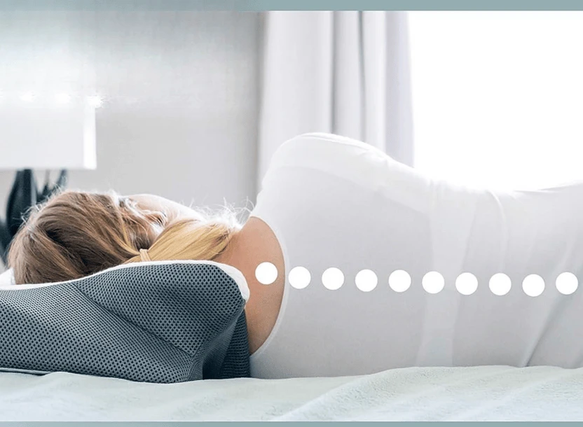 Cloudrest™ Ergonomic Memory Foam Neck Pillow For Support