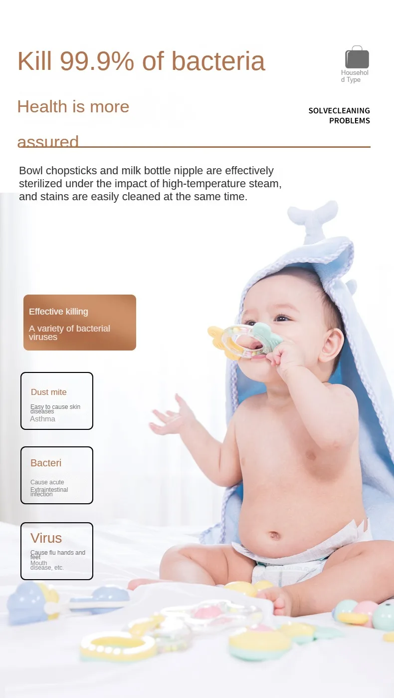 2500w Handheld High-temperature Pressurized Steam Cleaner