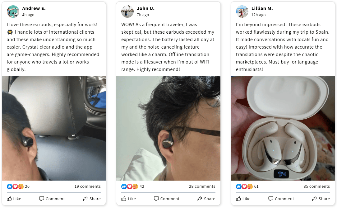 Verbabuds™ Ai Translator Earbuds