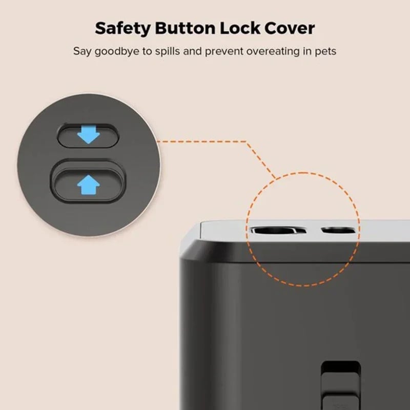 Smart Automatic Pet Feeder – Timed Food Dispenser With Lcd Display For Cats & Small Dogs