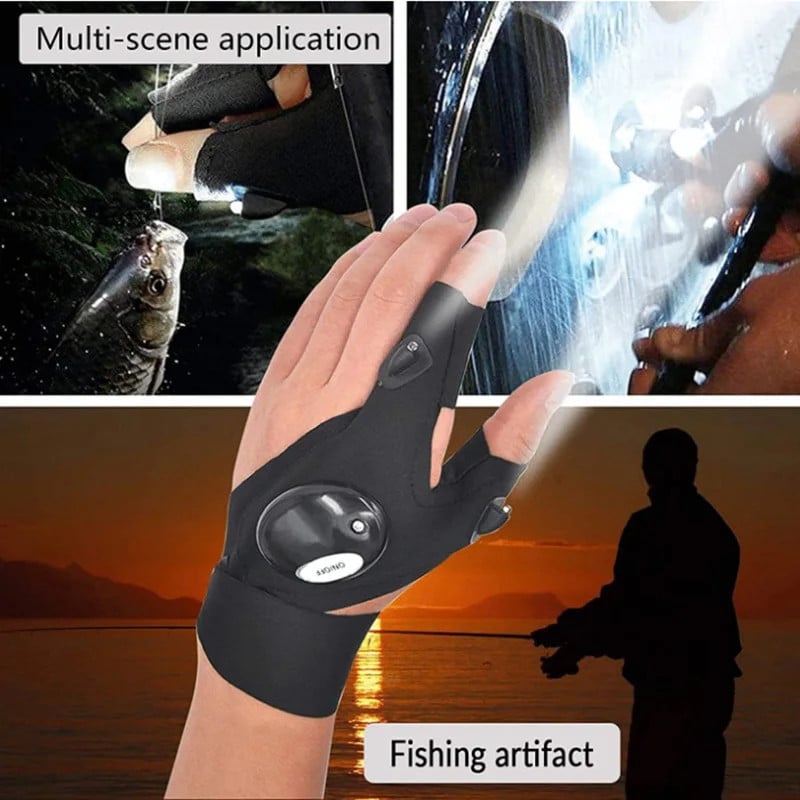 Vinciglow°- Led Waterproof Gloves.