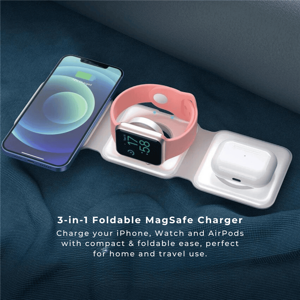 Bellanica™ - Magnetic Wireless Charger 3-in-1 Magsafe