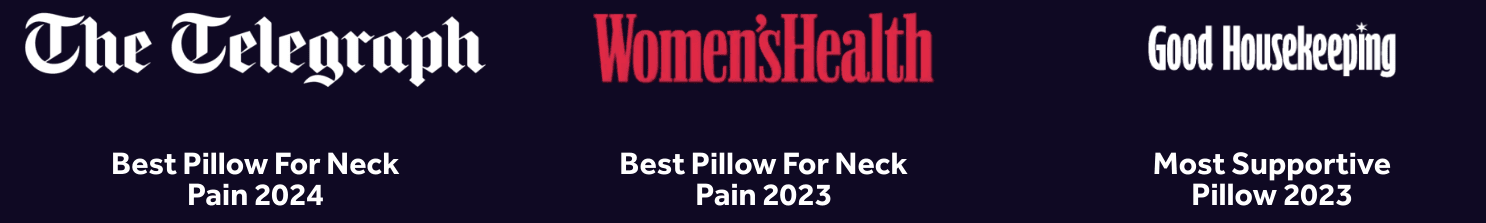 No.1 Pillow For Neck Pain | Groove®️ Pillow