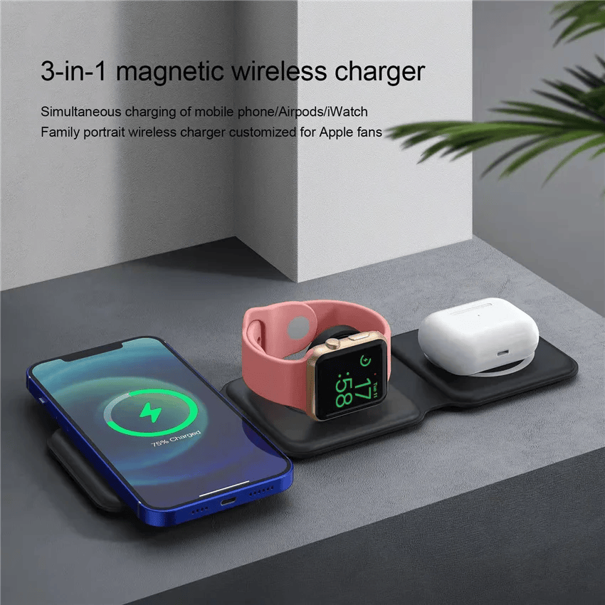Bellanica™ - Magnetic Wireless Charger 3-in-1 Magsafe