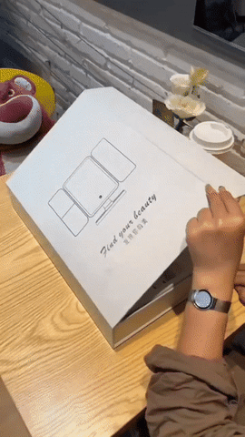 Trifold Led Makeup Mirror