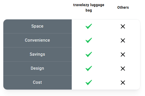 Travelezy Luggage Bag