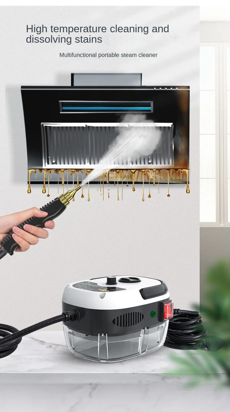2500w Handheld High-temperature Pressurized Steam Cleaner