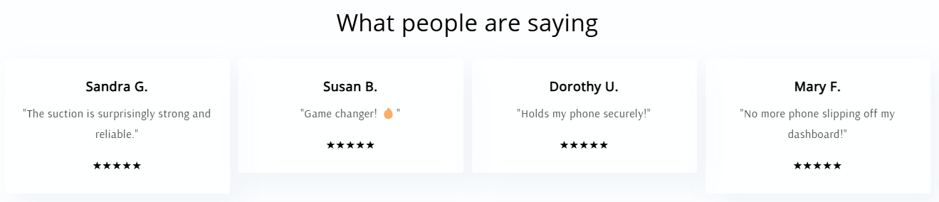 Suction Phone Holder