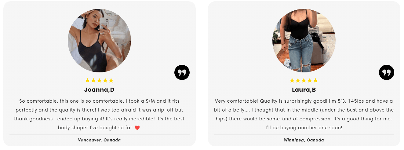 Bodysuit Thong - Comfort