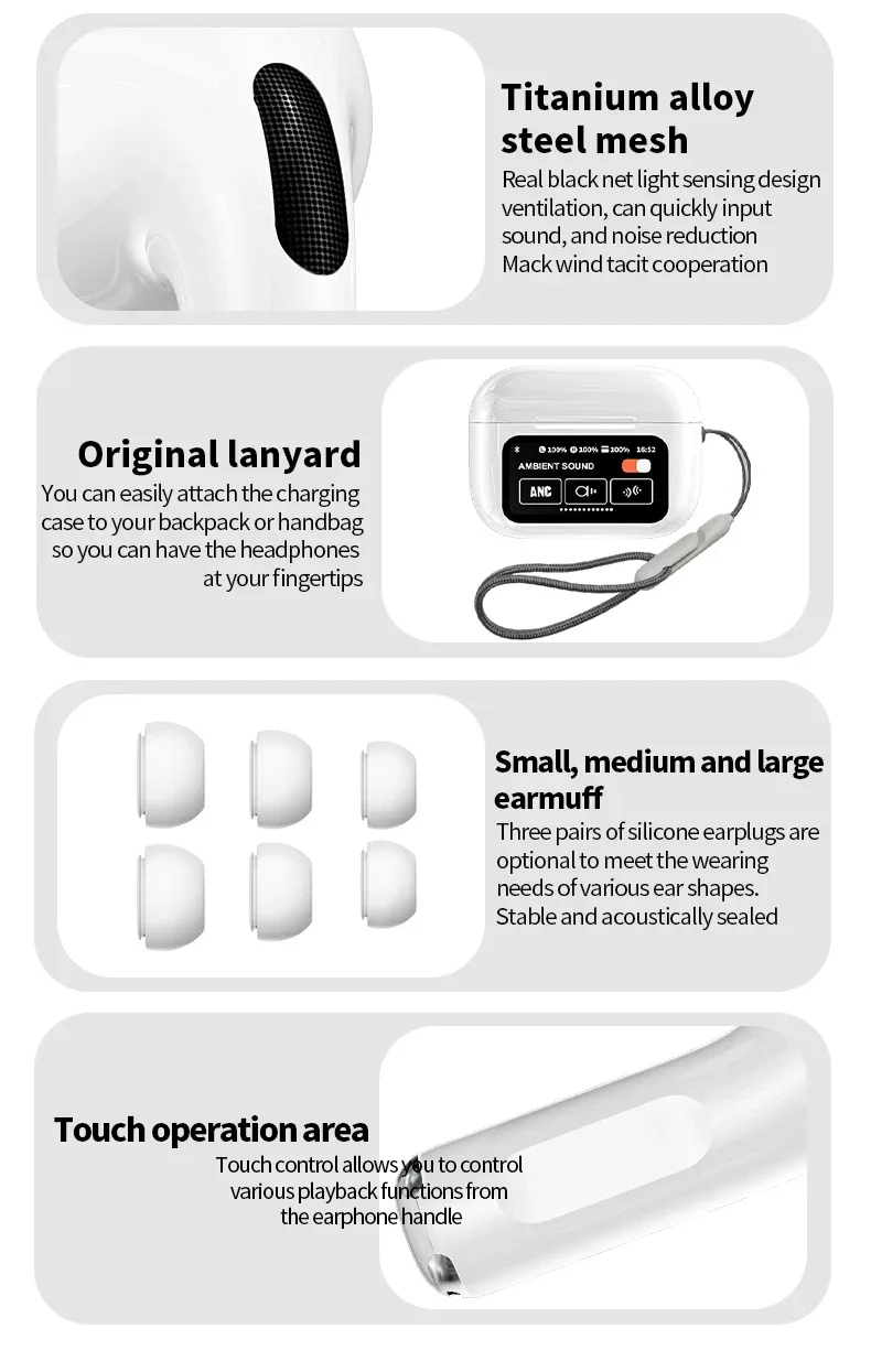 Screenpods - Earbuds With Touchscreen