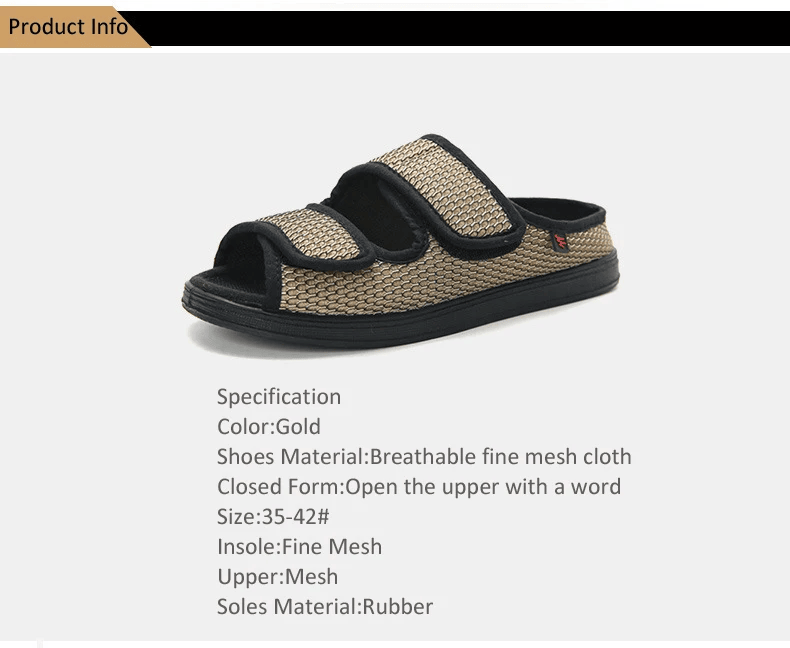 Nanccy Wide Diabetic Shoes For Swollen Feet - Nw6018