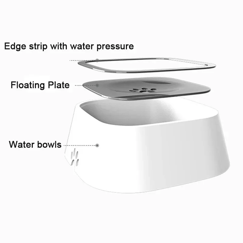 Non-spill Pet Water Bowl
