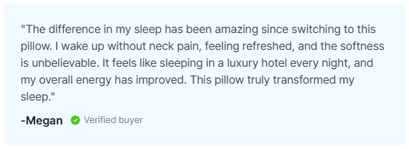 Luxury Hypoallergenic Goose Down Pillow - Luxury Pillows - Aflorest