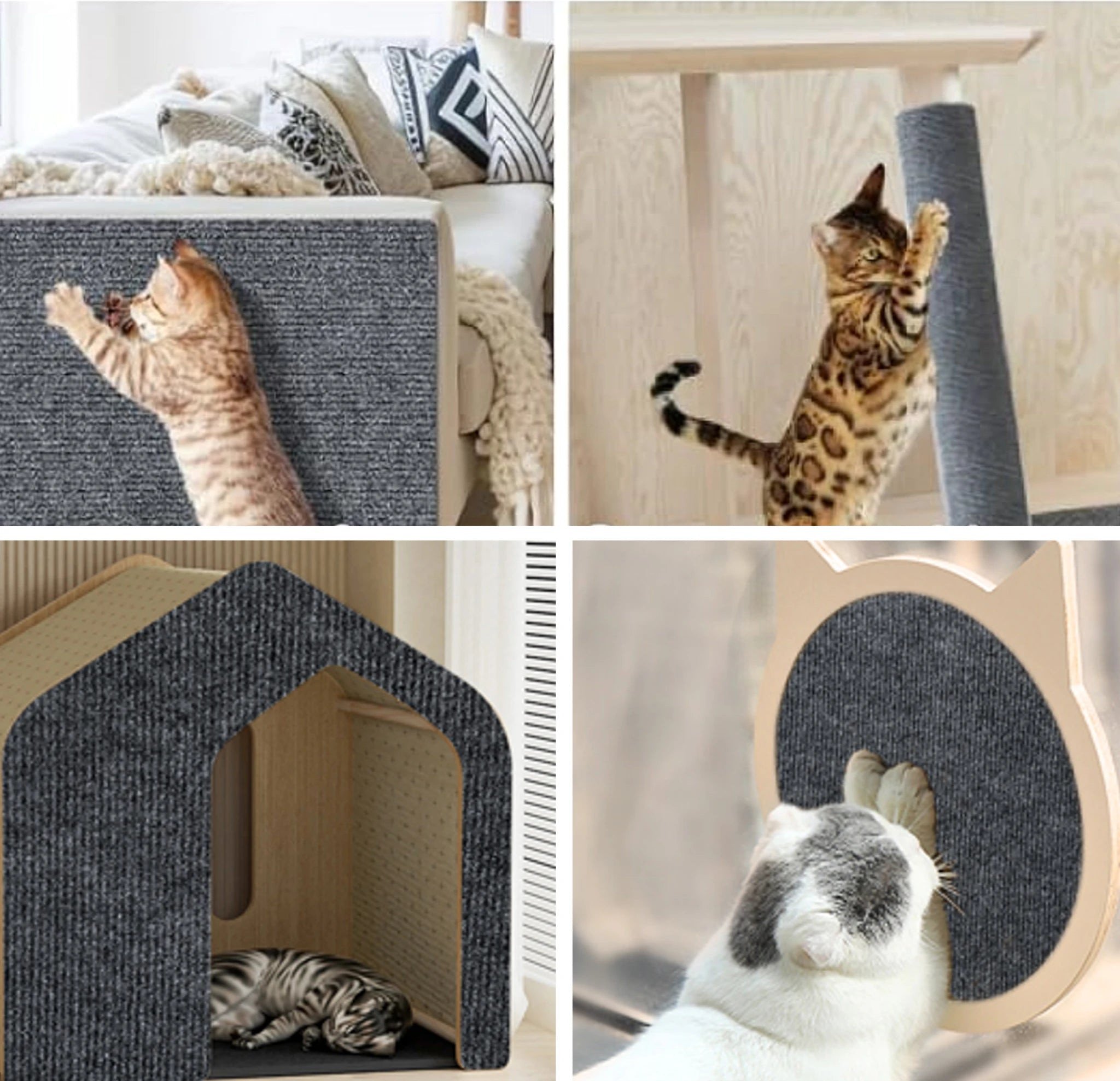 Kitty Shieldz™ Self-stick Cat Scratching Mat
