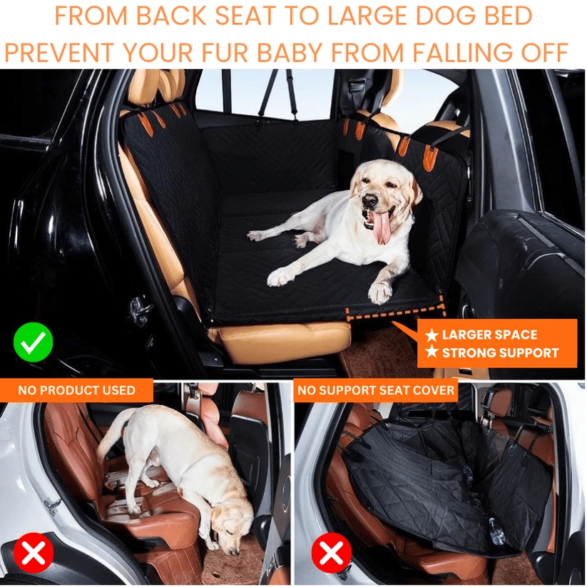 Dog Car Seat Cover Car Back Seat Extender