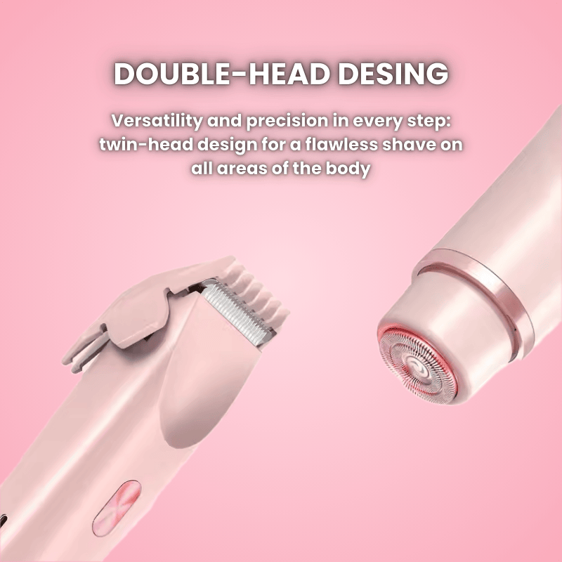 Silkypure | Painless 2-in-1 Electric Shaver