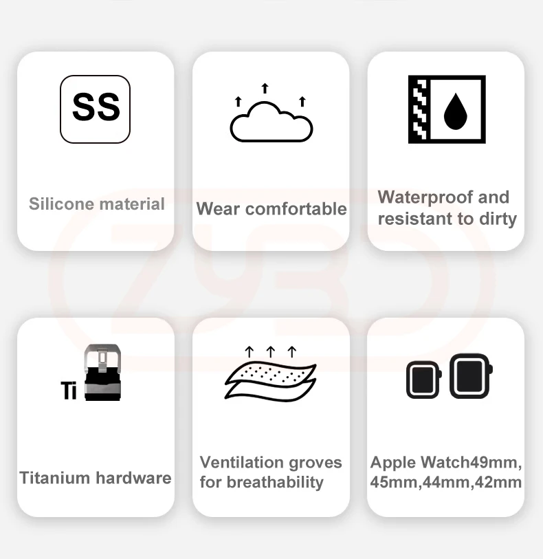 Titan Sport Silicone Band – Fanmor