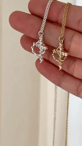 Crown Cross Faith Necklace