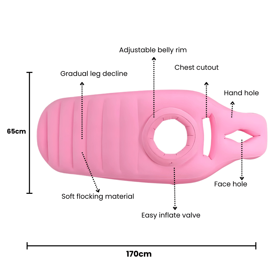 Inflatable For Pregnant Women With Relief Opening