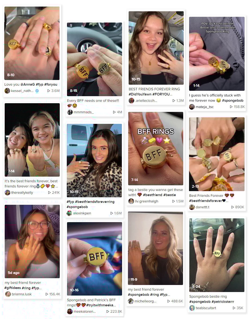 Bff Rings™ The Best Friends Forever Ring V2