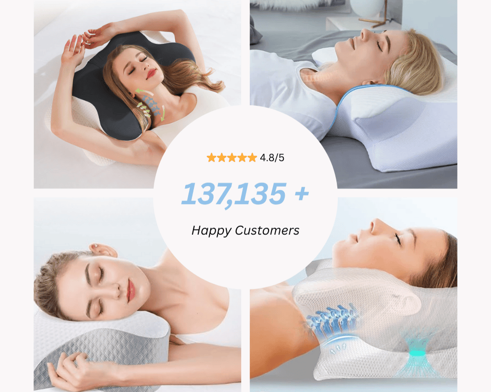 The Loomsy - Pain Relief Ergonomic Pillow